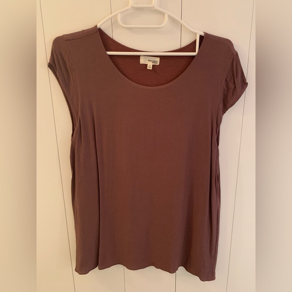 Pretty mauve Wilfred Free top from Aritzia - Picture 1 of 2